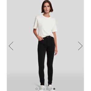 7 for all mankind the high waist ankle skinny in slim illusion
